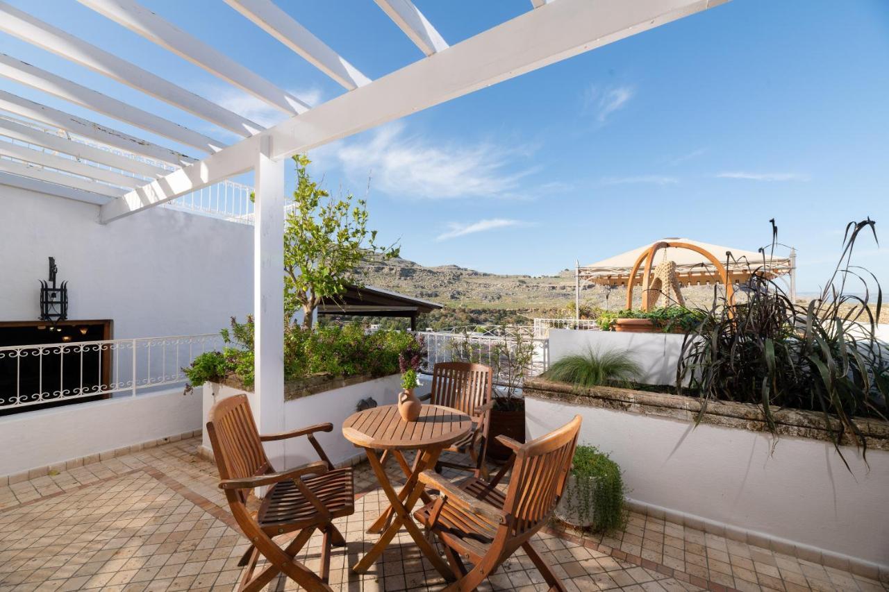 Villa Venetoklis Líndos Exteriör bild